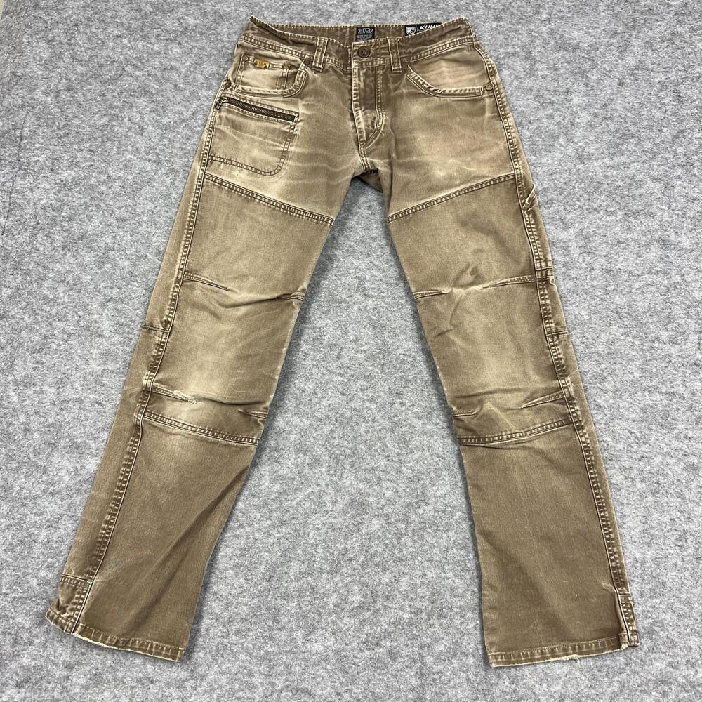 Kuhl Pants Mens 30x32 Brown Rebel Runner Carpenter Denim Workwear Hike FIT30x30